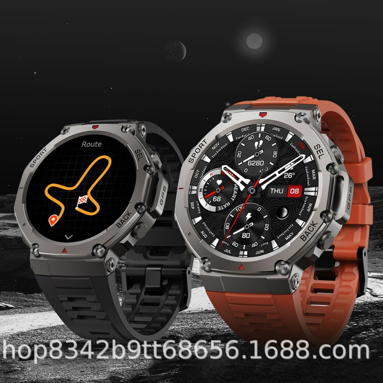 Altimeter Compass Watch - Montre connectée DM58, écran AMOLED, appels