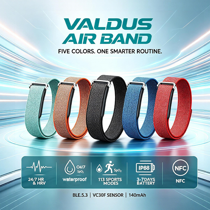 Smartwatch Watches Price - Bracelet intelligent VALDUS Air Band pour
