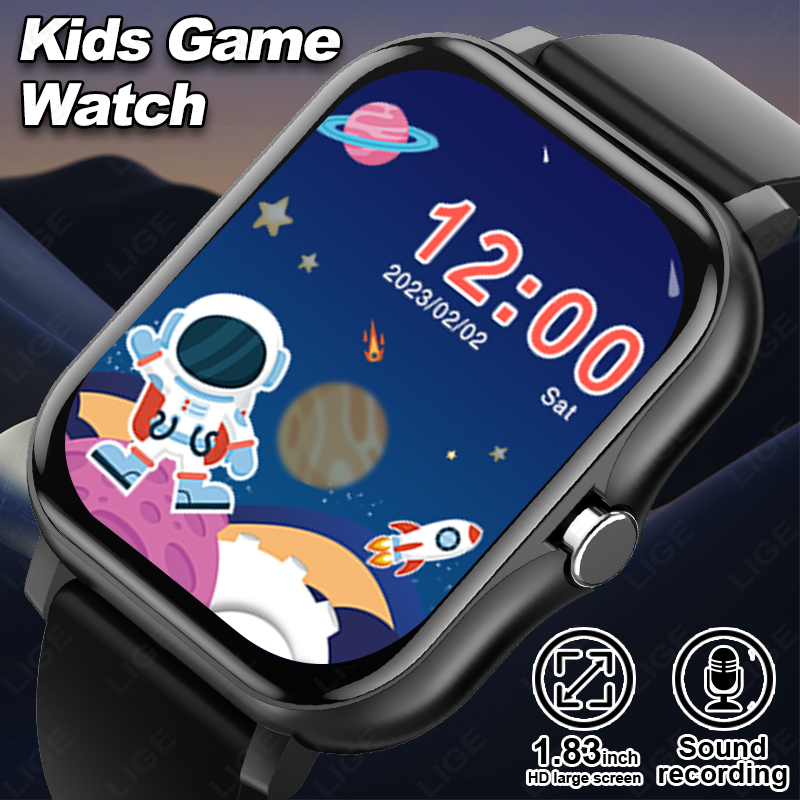 Smartwatch Digital Watches For Kid Girl - LIGE 2025 Audiobook enfants Smartwatch mode