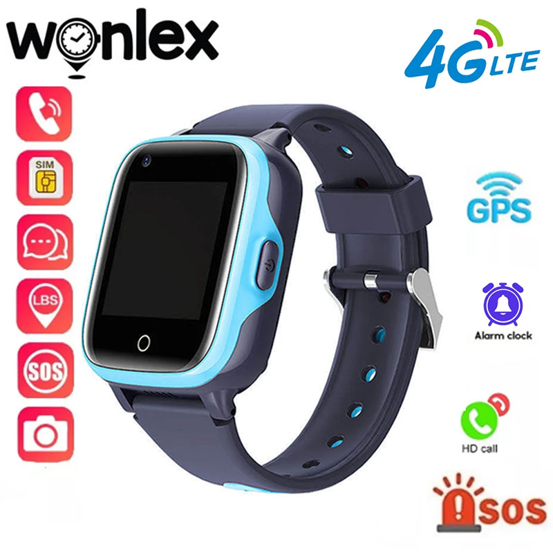 Smartwatch Watches For Kids With Gps - Montre connectée Wonlex pour enfants, GPS,