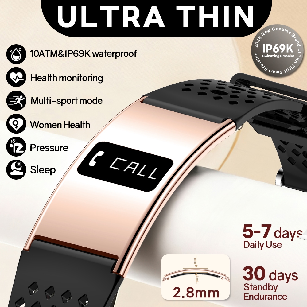 Watches Ladies Smartwatch - Bracelet intelligent Ultra-mince femmes hommes fréquence