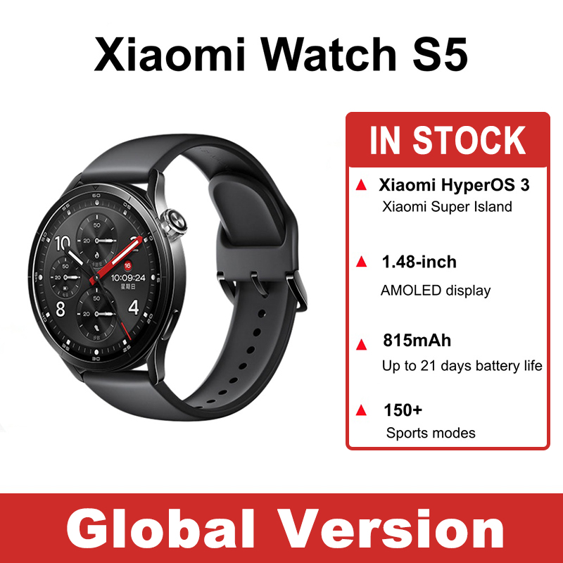 Timex Watches Smartwatch - Version Globale Xiaomi Watch S5 Montre