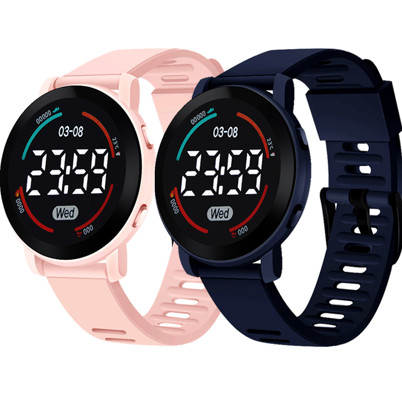 Smartwatch Digital Watches For Kid Girl - Montre LED de sport numérique pour