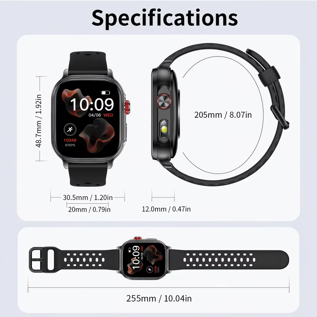 Montre connectée 2026 2,01'' T - Smartwatch Watches Price avis et prix