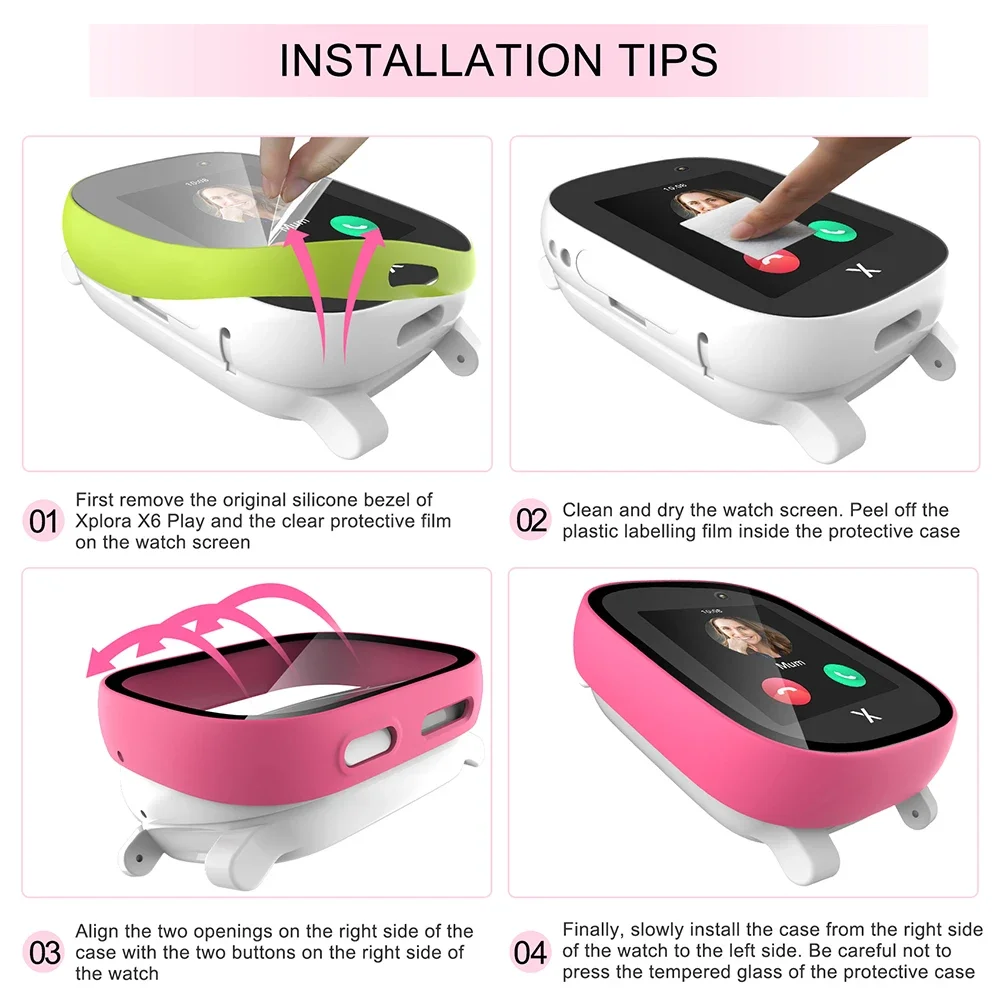 Étui pour Xploar X6 Play enfan - Smartwatch Watches For Kids avis et prix