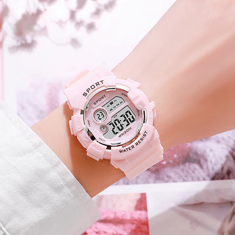 Mode enfants montres lumineux  - Smartwatch Watches For Girls avis et prix