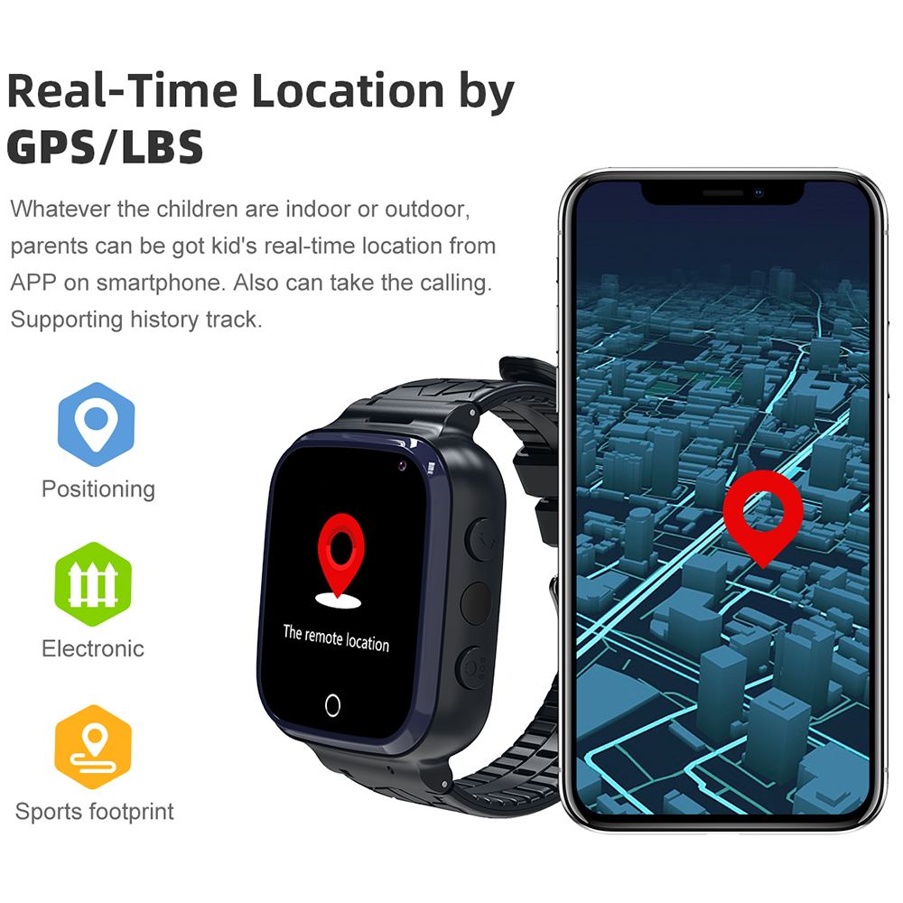 Nouveaux enfants montre intell - Smartwatch Watches For Kids With Gps avis et prix