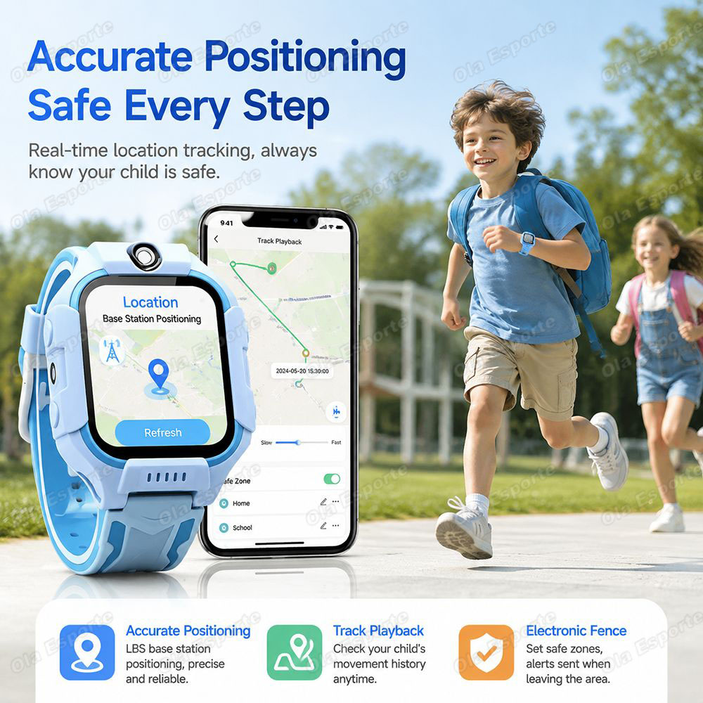 Nouvelle montre intelligente p - Smartwatch Watches For Kids With Gps avis et prix