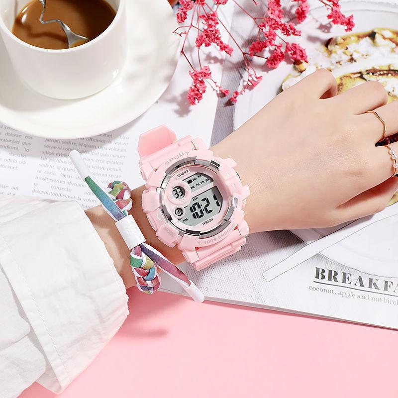 YIKAZE enfants montres mode lu - Smartwatch Digital Watches For Kid Girl avis et prix