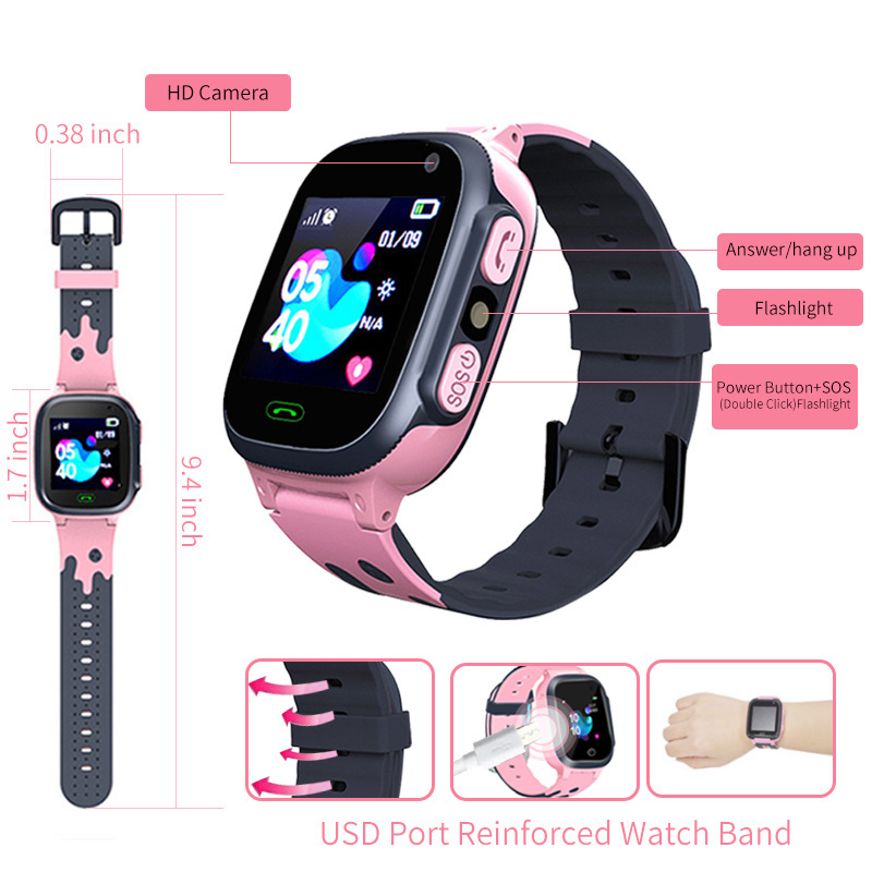 Montre connectée pour enfants, - Smartwatch Watches For Girls avis et prix