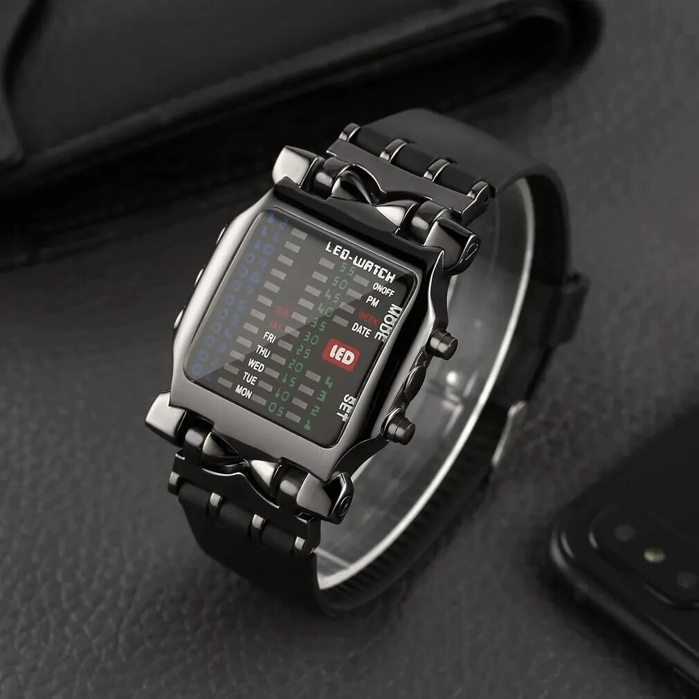 Montre Led binaire créative ét - Timex Watches Smartwatch avis et prix