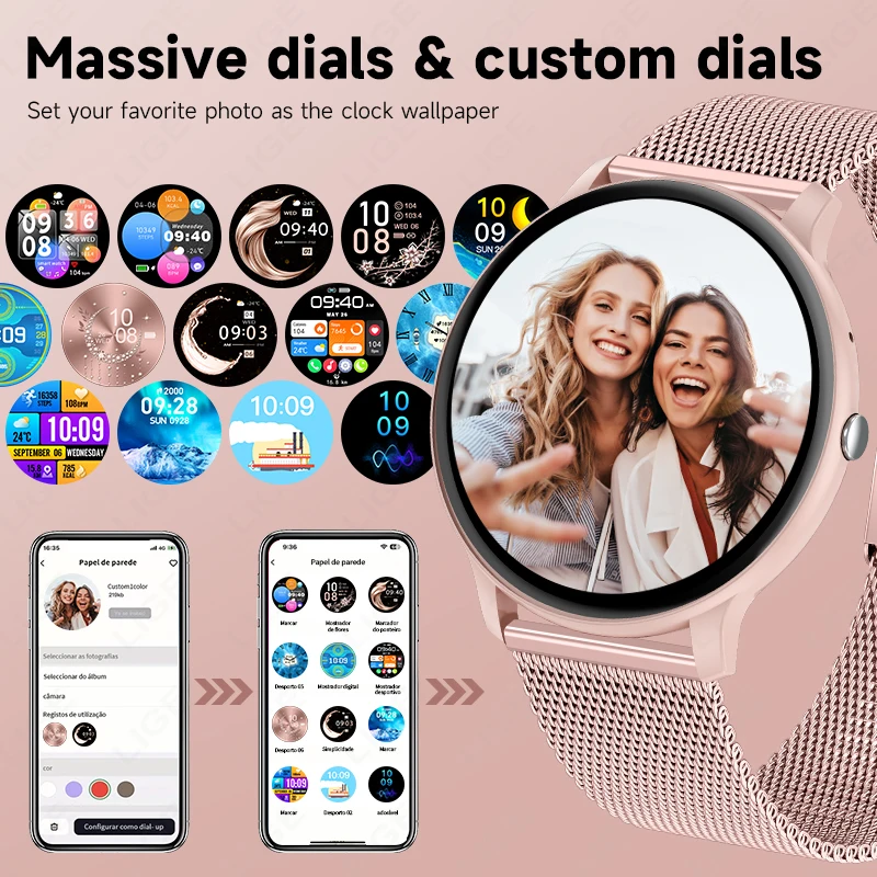 Montre connectée LIGE avec app - Watches Ladies Smartwatch avis et prix