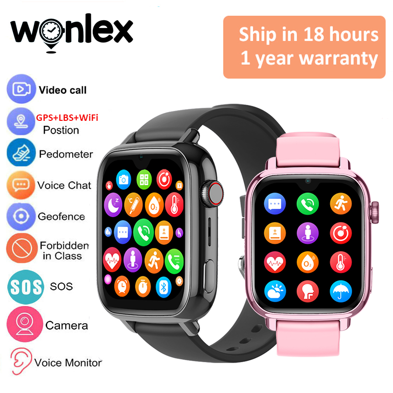 Wonlex KT34 montre intelligent - Smartwatch Watches For Kids With Gps avis et prix
