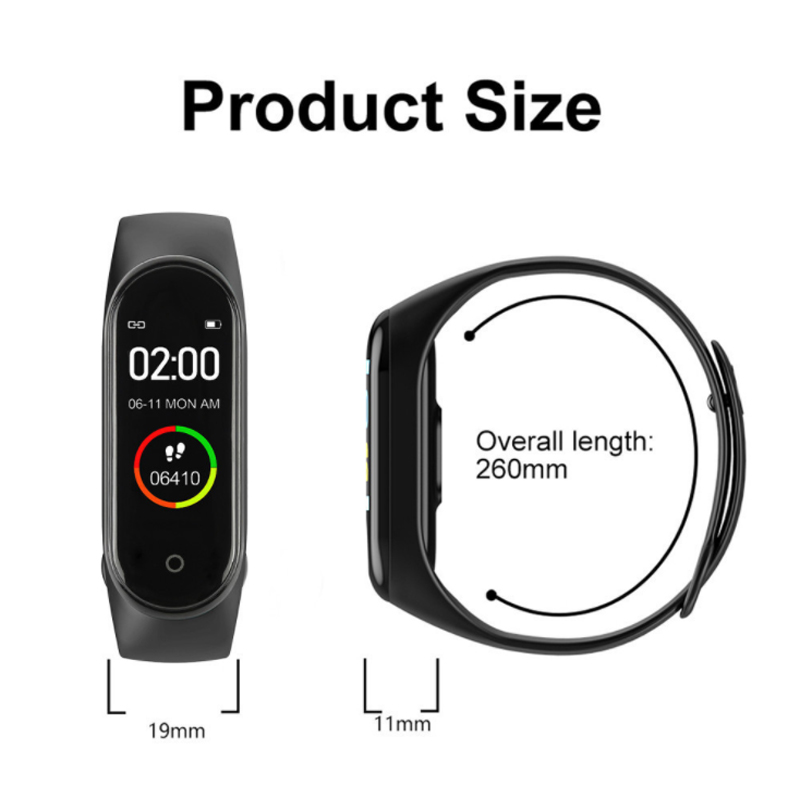 M4 montres intelligentes brace - Smartwatch Watches Brands For Women avis et prix