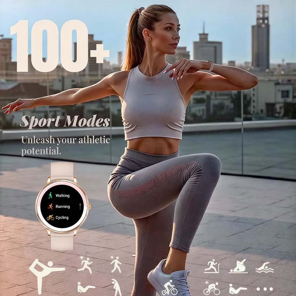 Montre connectée pour femmes,  - Watches Ladies Smartwatch avis et prix