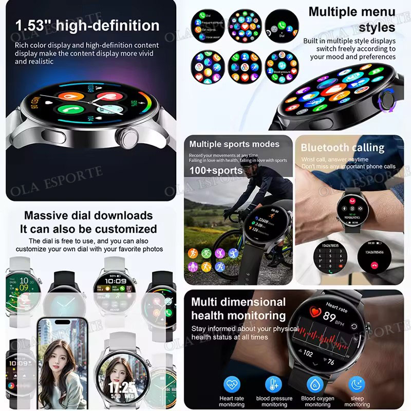 Nouvelle Montre Connectée pour - Smartwatch Watches For Women With Gps avis et prix
