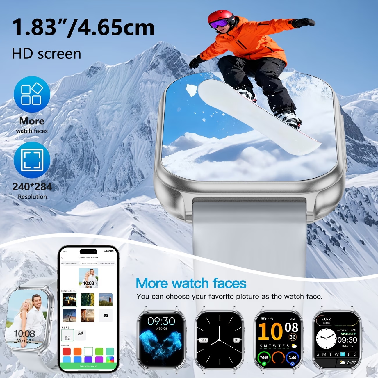 Nouvelle montre connectée 2026 - Watches Ladies Smartwatch avis et prix
