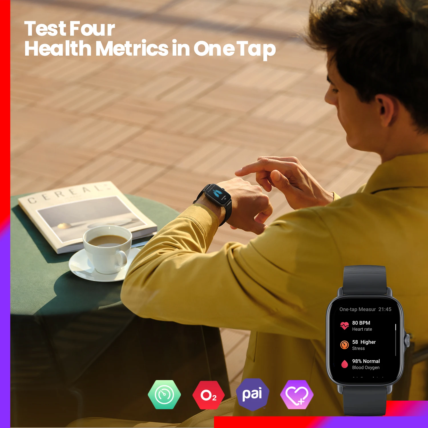 Montre connectée Amazfit GTS 3 - Timex Watches Smartwatch avis et prix