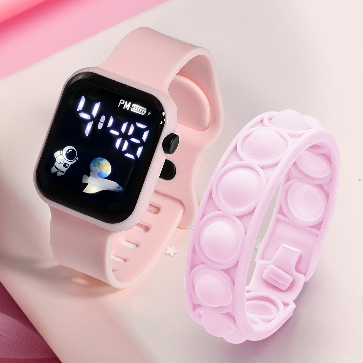 Bracelet de montre intelligent - Smartwatch Watches For Girls avis et prix